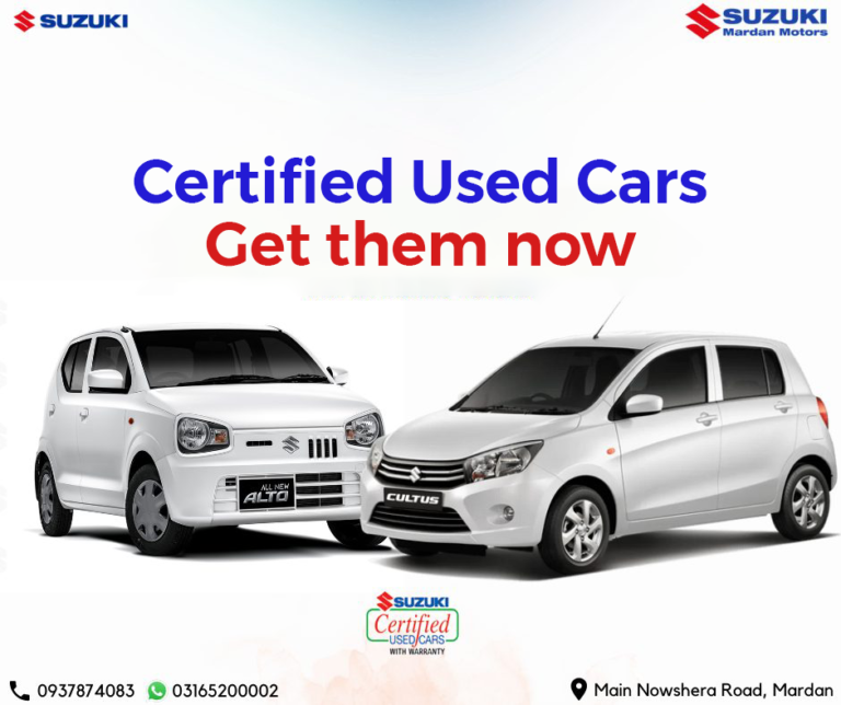 Suzuki Certified Used Cars