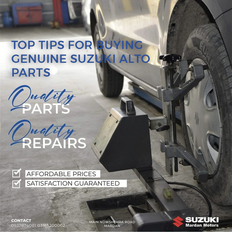 Top Tips for Buying Genuine Suzuki Alto Parts