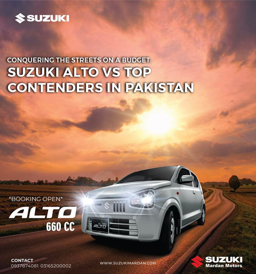 Suzuki Alto vs Top Contenders in Pakistan