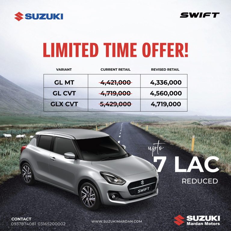 Suzuki Swift Price Drop